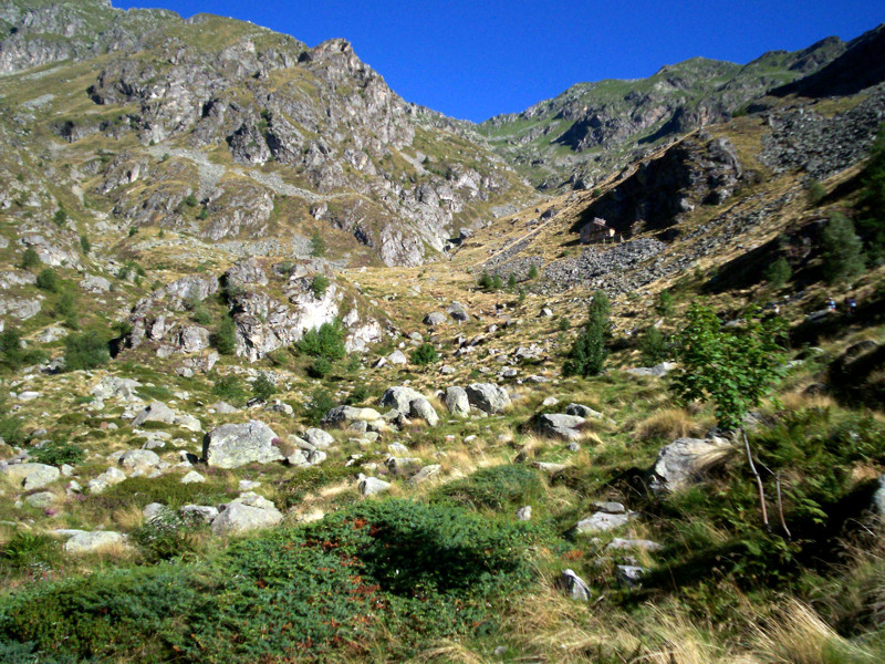 Colle Mologna piccola e lago Riazzale